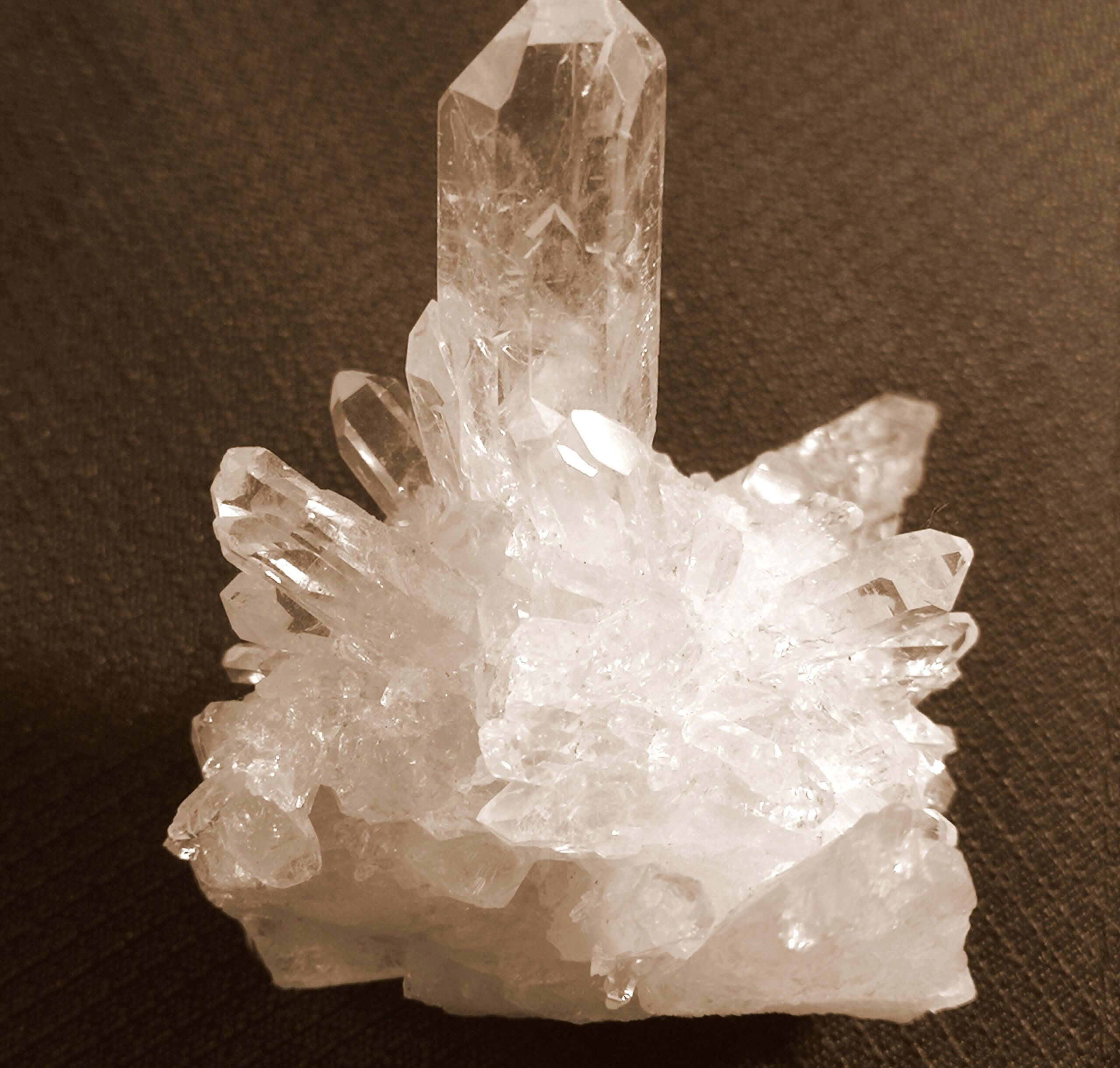 Crystals – Quote 1: “Crystals are living beings…