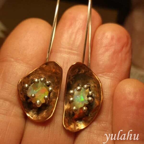 raw opal blume earrings 1 scaled e1647592945811