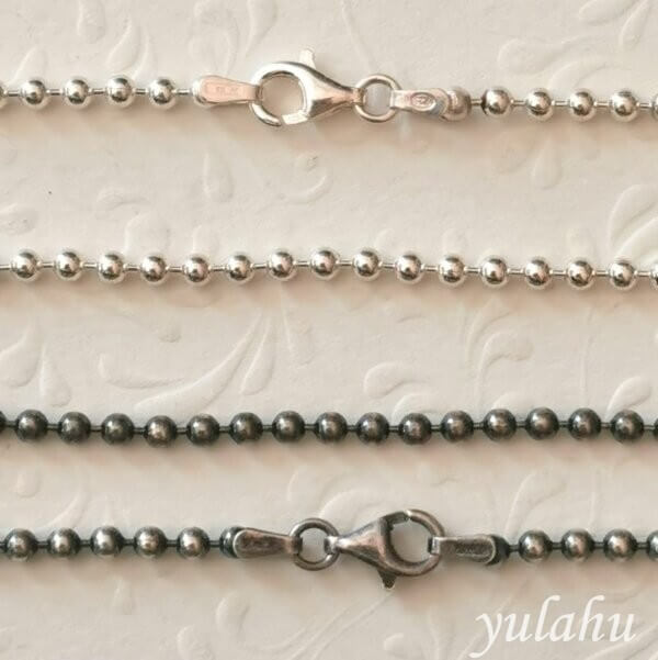 Sterling Silver Ball Chain 2