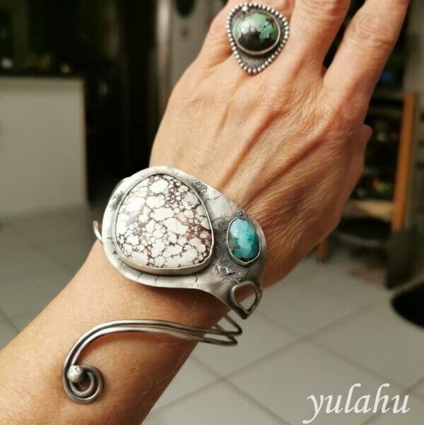 silver wildhorse cuff bracelet 6