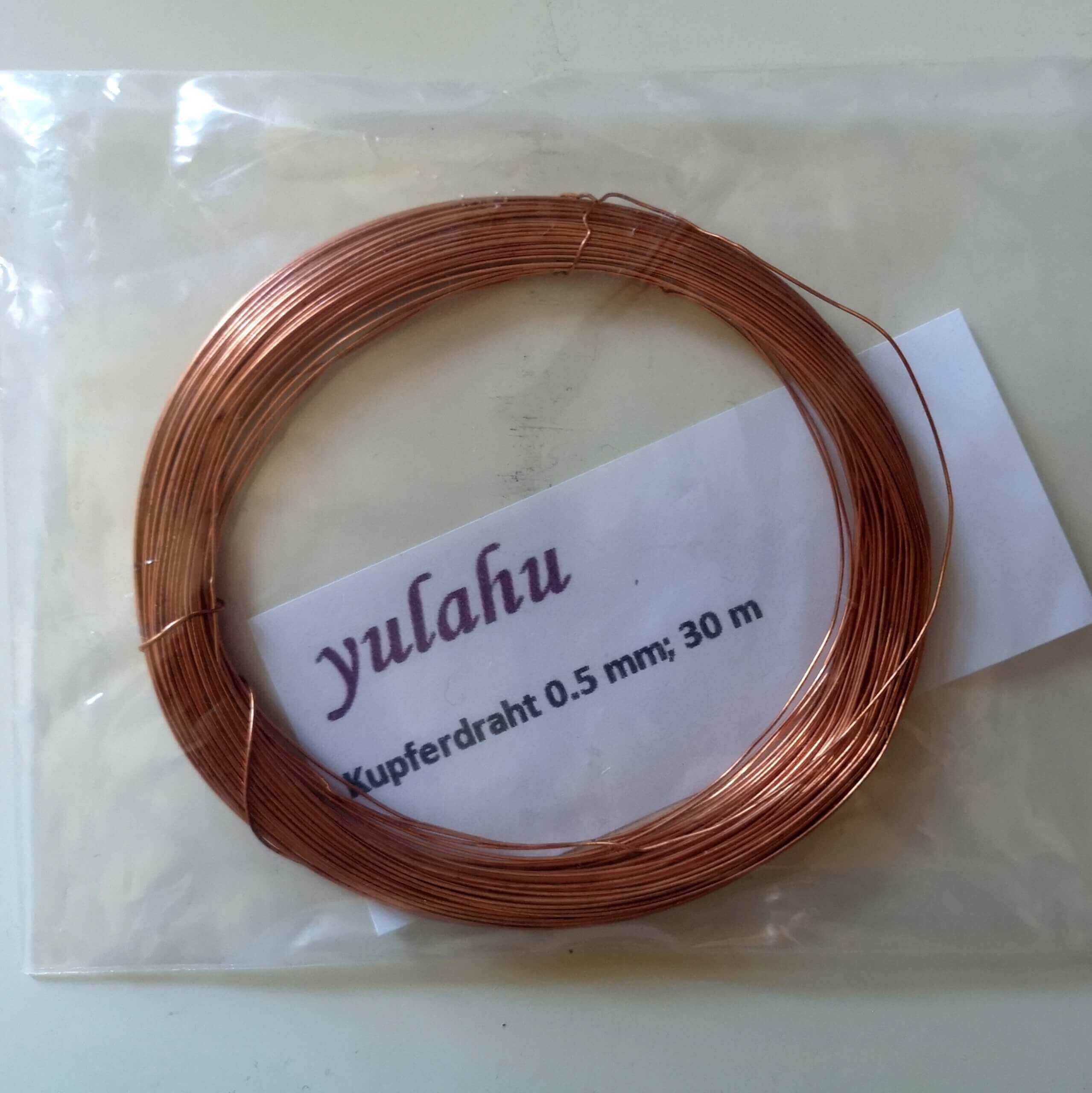 Copper Wire for Jewelry Making 0.5mm