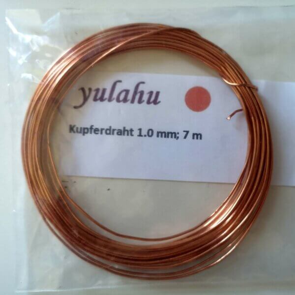 copper wire for jewelry making 1.0 mm