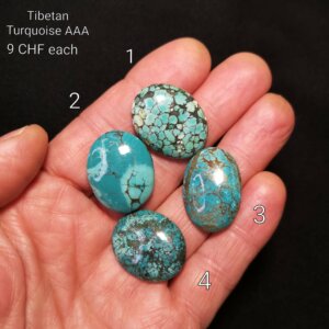 Tibetan Turquoise Cabochon tibtur6